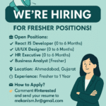Fresher Jobs in Ahmedabad 2025