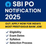 SBI PO Notification 2025