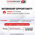 Internship Opportunity – Join Ventures Digital India in 2025