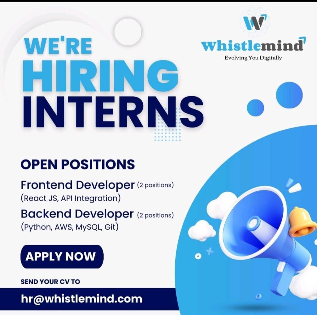Whistlemind Internship 2025