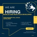 Join Excellence Technologies as a Node.js and React.js Developer