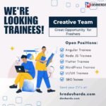 Trainee Jobs for Freshers 2025