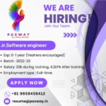 Paxway Hiring Jr Software Engineer-Batch 2022-25