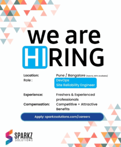 DevOps Site Reliability Engineer Jobs in Pune and Bangalore